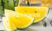 探究開設小月齡托班：家長漸進式入園陪同緩解別離焦慮