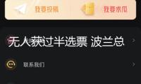 無(wú)人獲過(guò)半選票 波蘭總統(tǒng)推舉將打開(kāi)第二輪比賽