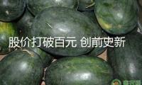 股價(jià)打破百元 創(chuàng)前史新高！A股最熱門板塊 組織密布調(diào)研